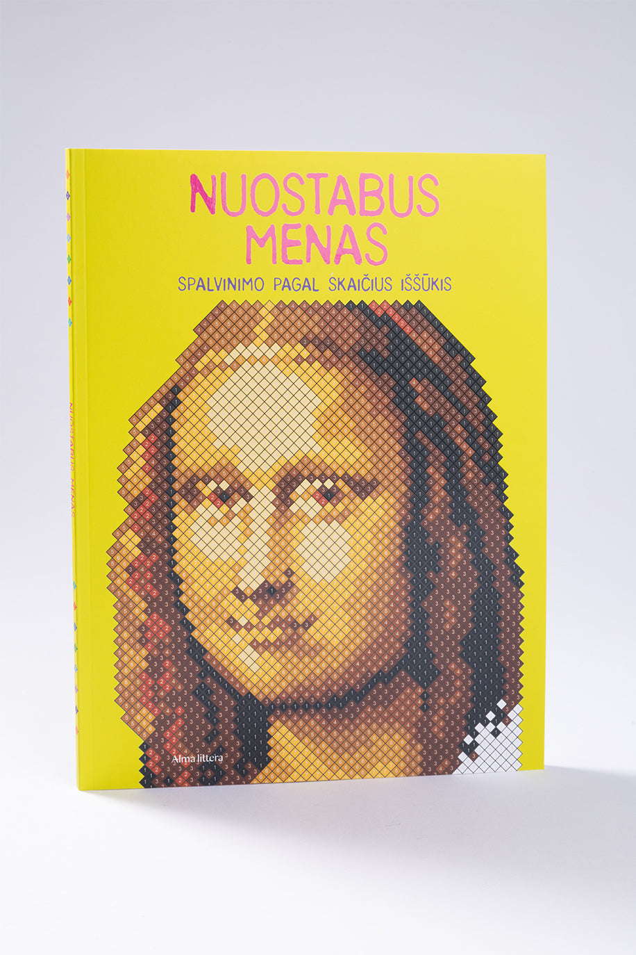 Nuostabus menas. Spalvinimo pagal skaičius iššūkis