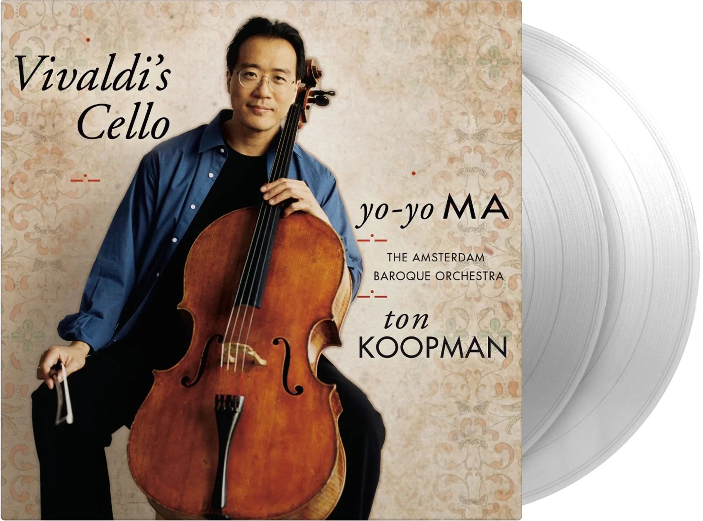 Yo-Yo Ma: Vivaldi’s Cello (Crystal Clear / 180g) 2LP