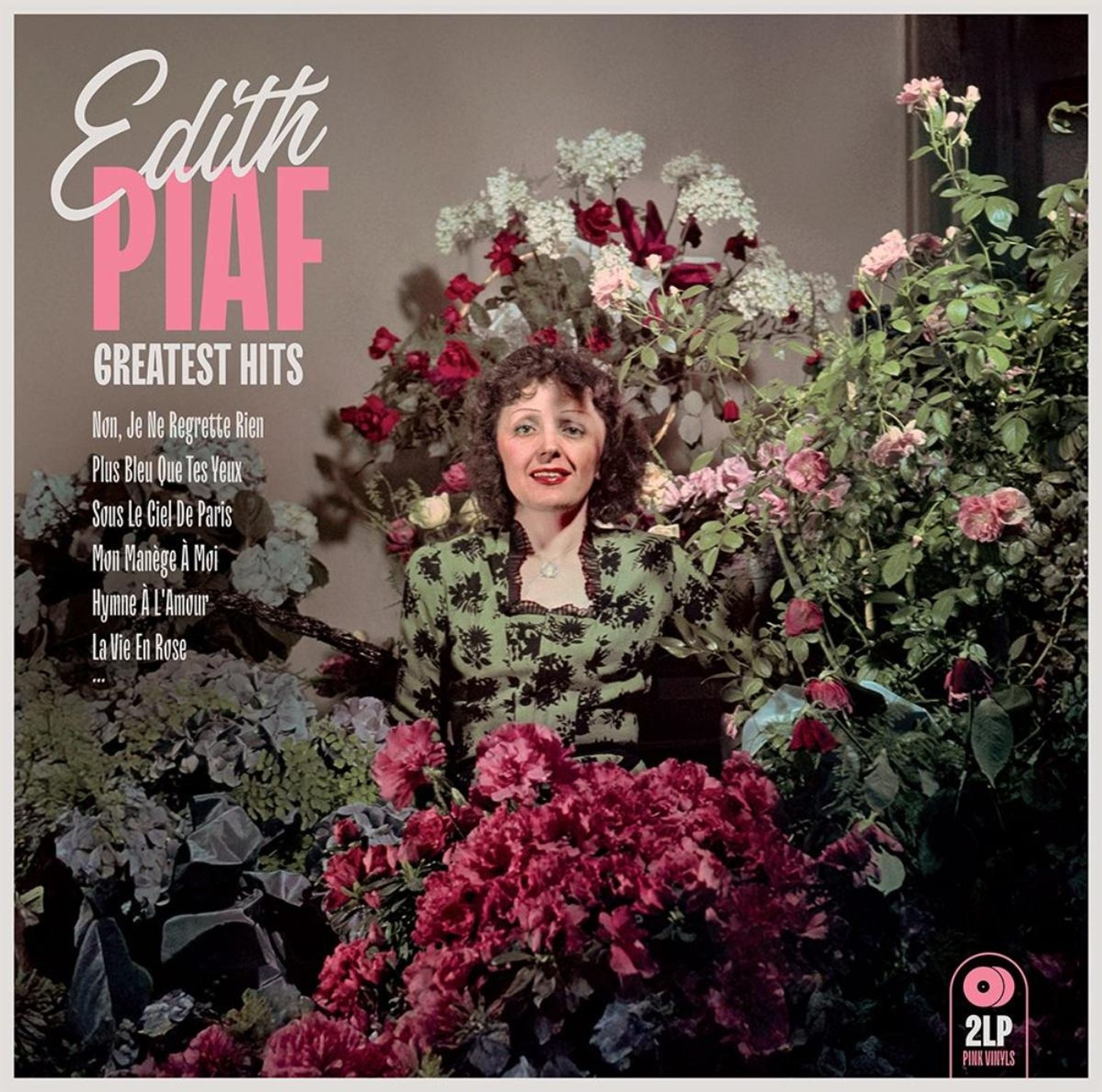 Edith Piaf: Greatest Hits (remastered) (Pink Vinyl) 2LP
