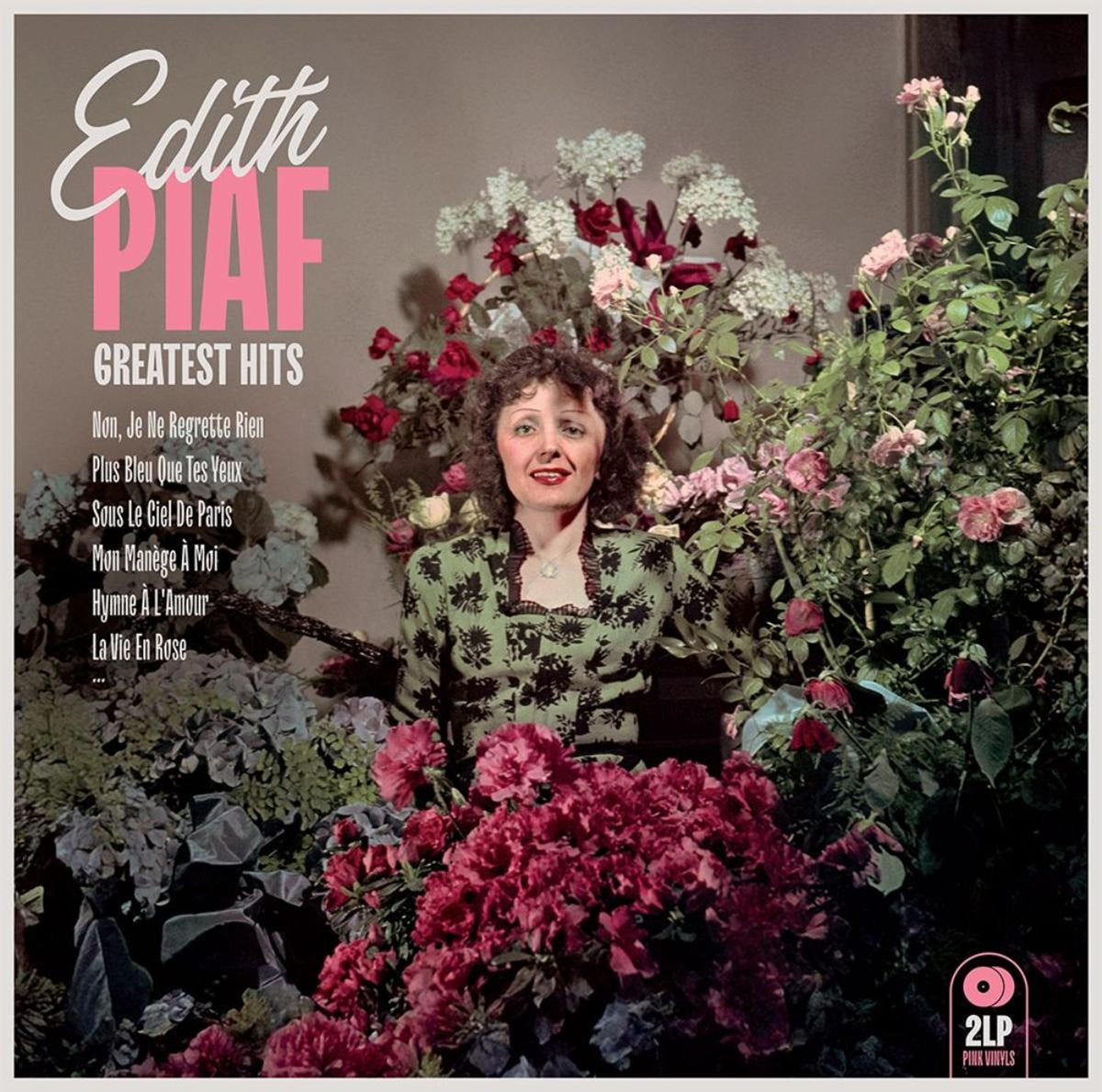 Edith Piaf: Greatest Hits (remastered) (Pink Vinyl) 2LP