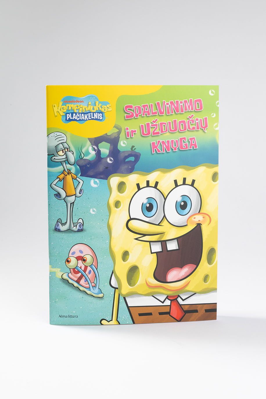 Kempiniukas Plačiakelnis. Spalvinimo ir užduočių knyga