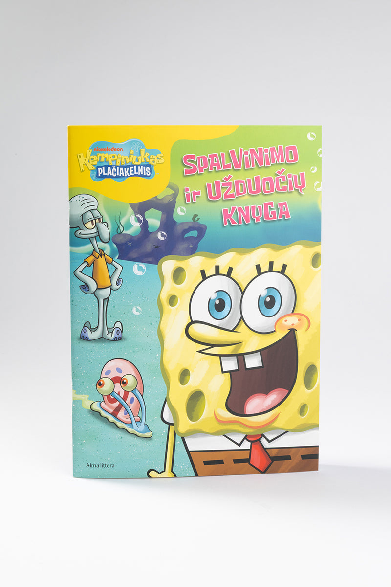 Kempiniukas Plačiakelnis. Spalvinimo ir užduočių knyga