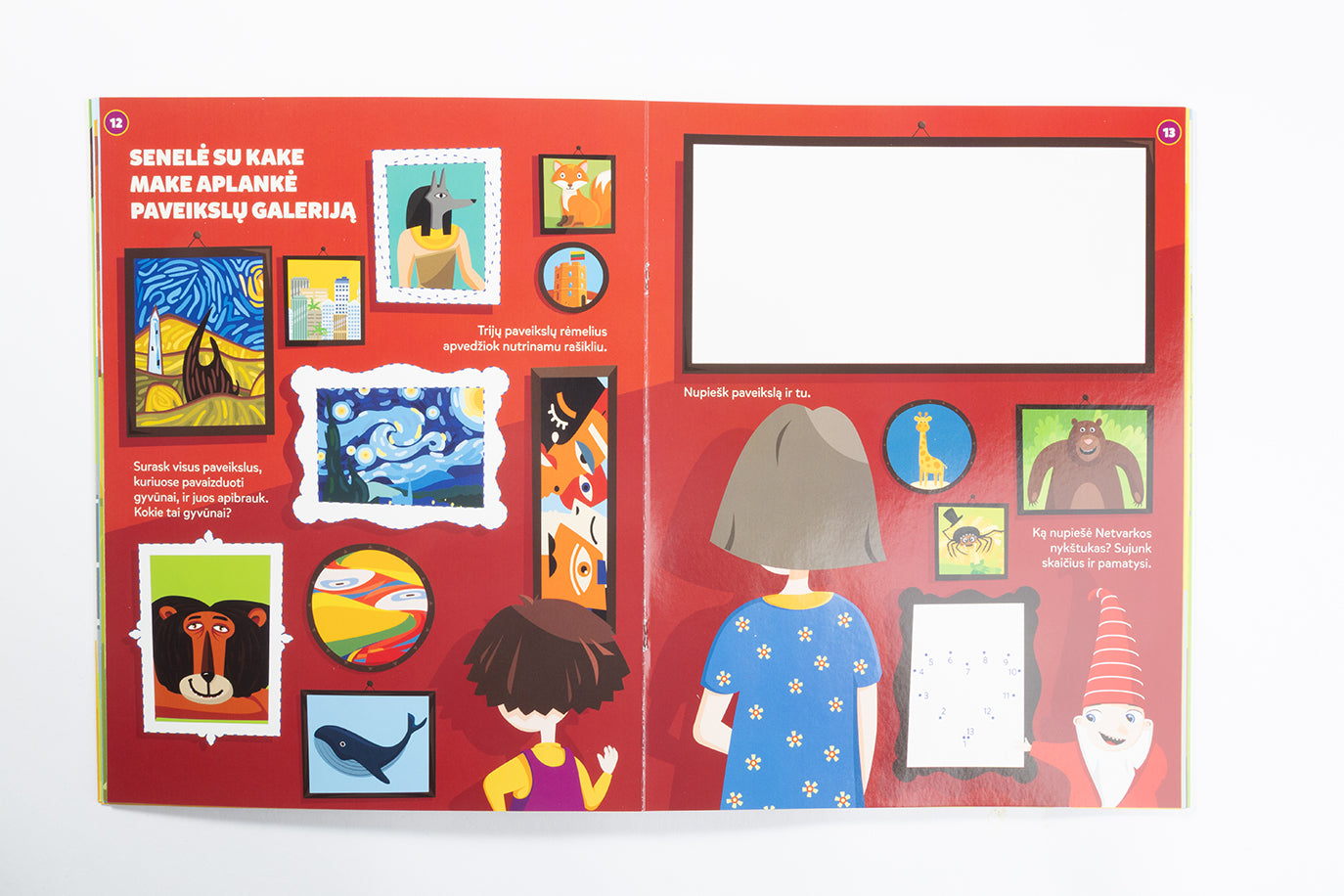 Kakė Makė. Rankos lavinimo užduotėlės. Su nutrinamu rašikliu