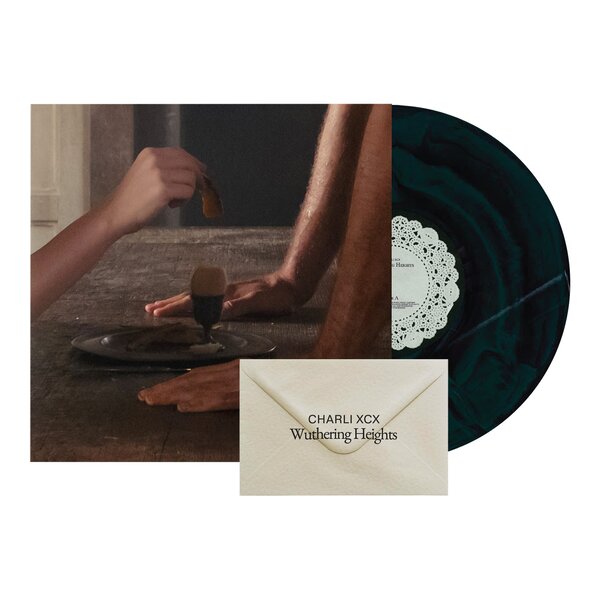 Charli XCX: Wuthering Heights LP (Green and Black Marble)