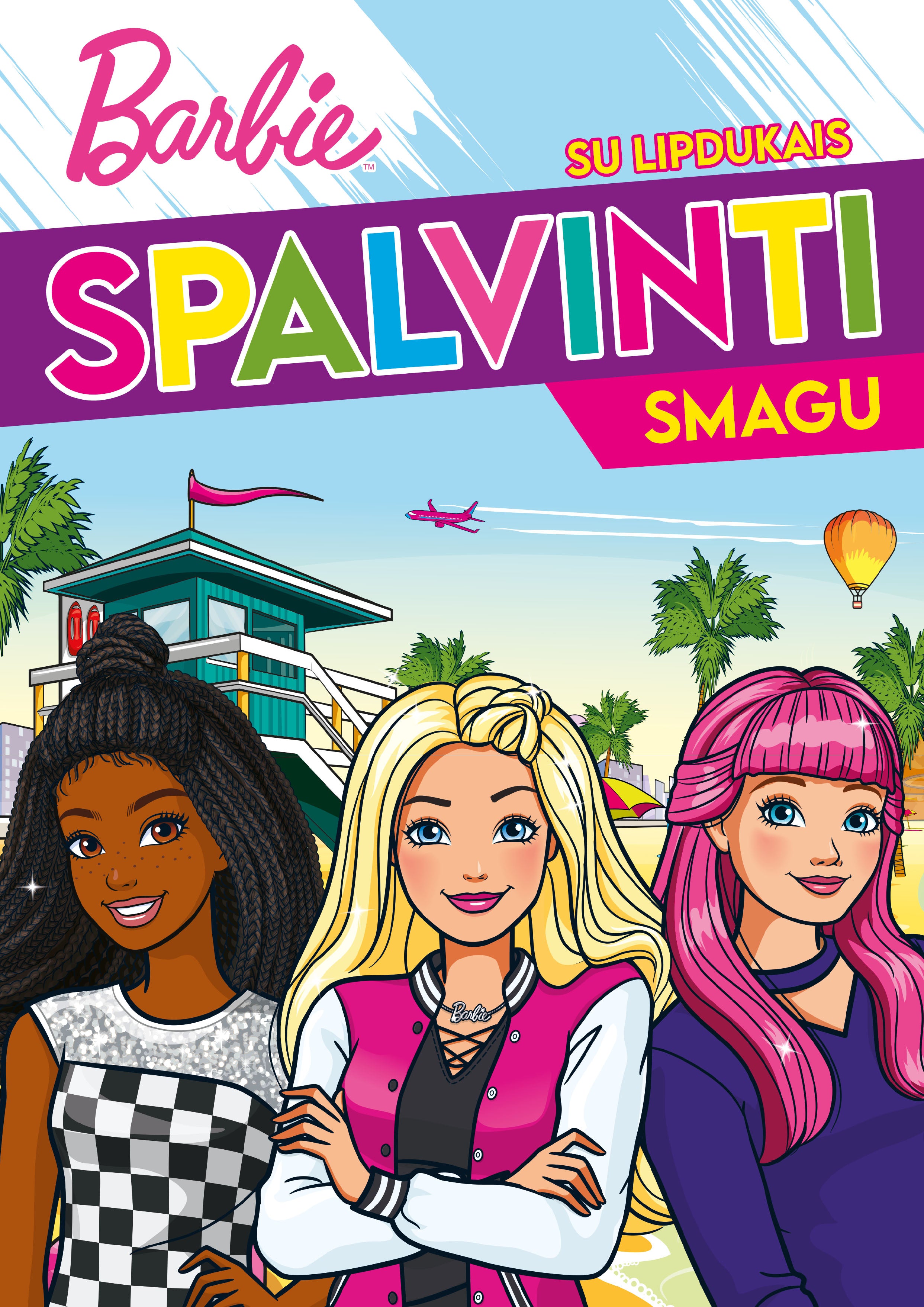 Barbie. Spalvinti smagu. Mattel