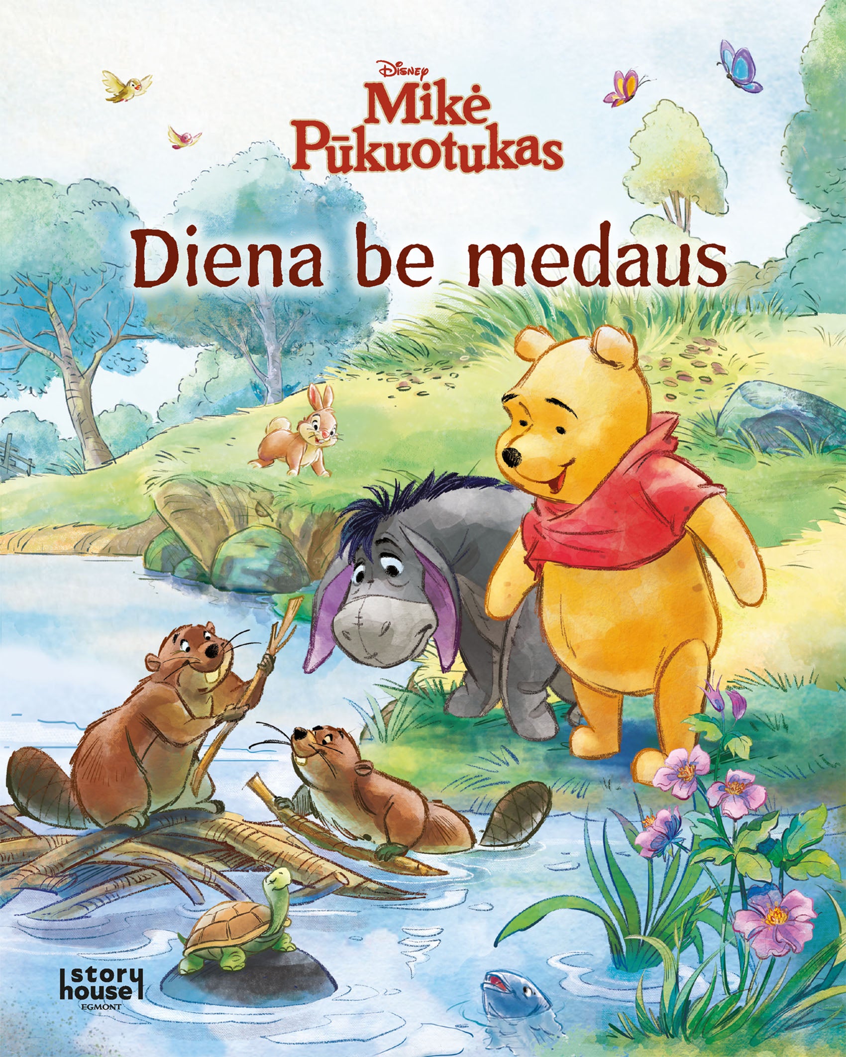 Mikė Pūkuotukas. Diena be medaus
