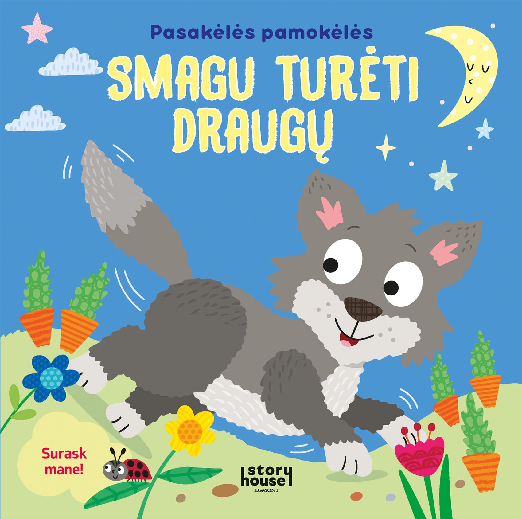 Smagu turėti draugų