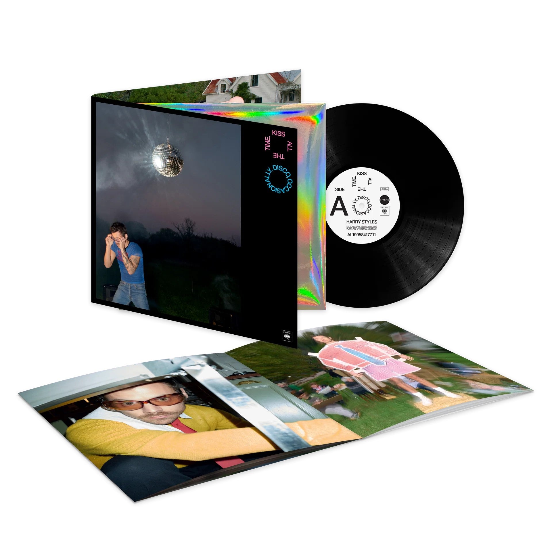 Harry Styles: Kiss All The Time. Disco, Occasionally, Standard Wide LP (Black)
