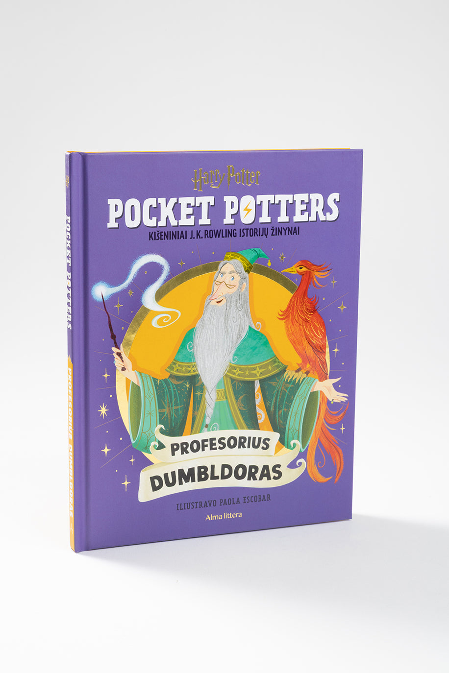 Profesorius Dumbldoras. Pocket Potters. Kišeniniai J. K. Rowling istorijų žinyna