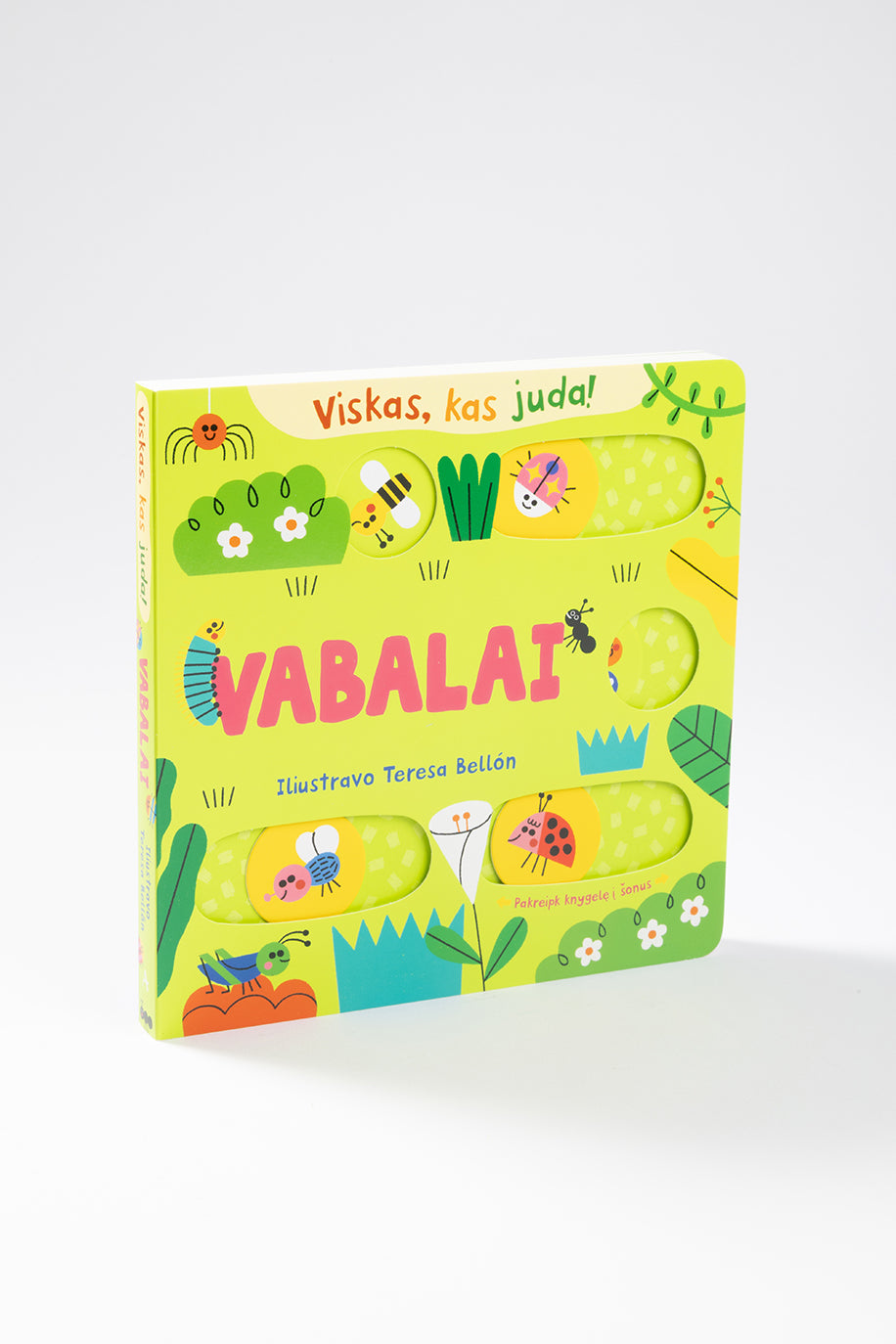 Viskas, kas juda! Vabalai. Interaktyvi knyga