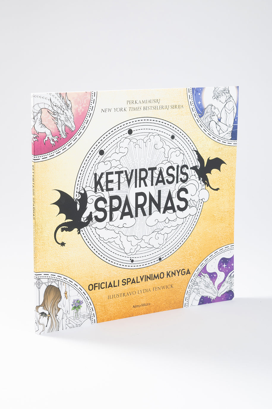 Ketvirtasis sparnas. Spalvinimo knyga