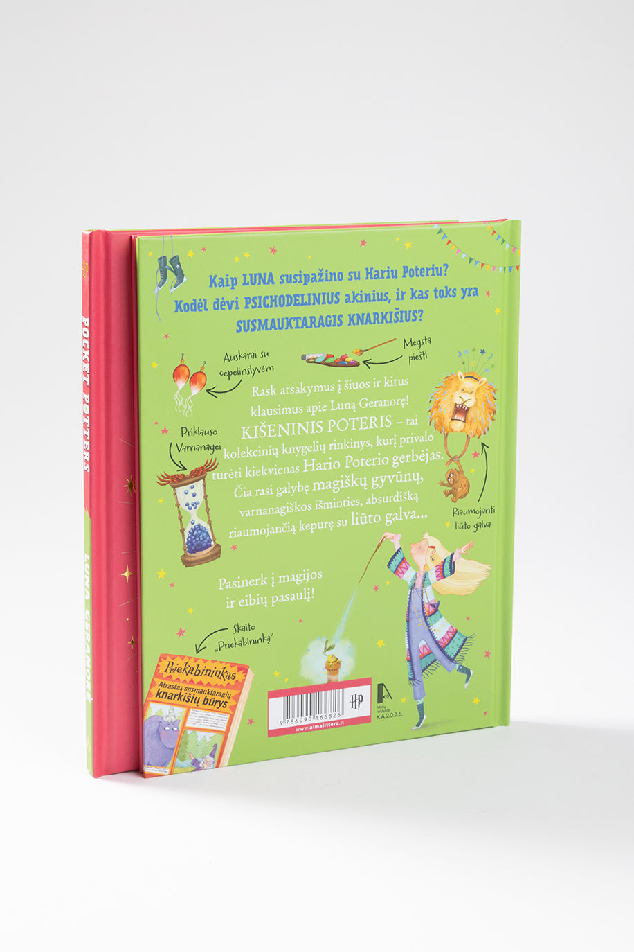 Luna Geranorė. Pocket Potters. Kišeniniai J. K. Rowling istorijų žinynai