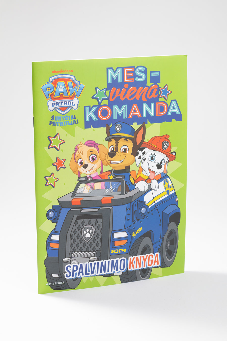 Šunyčiai patruliai. Mes - viena komanda. Spalvinimo knyga