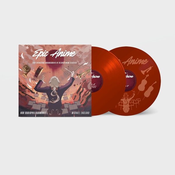 NDR Radiophilharmonie, Michael England: Epic Anime (Oxblood) 2LP