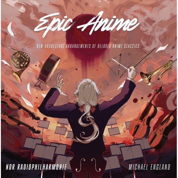 NDR Radiophilharmonie, Michael England: Epic Anime (Oxblood) 2LP