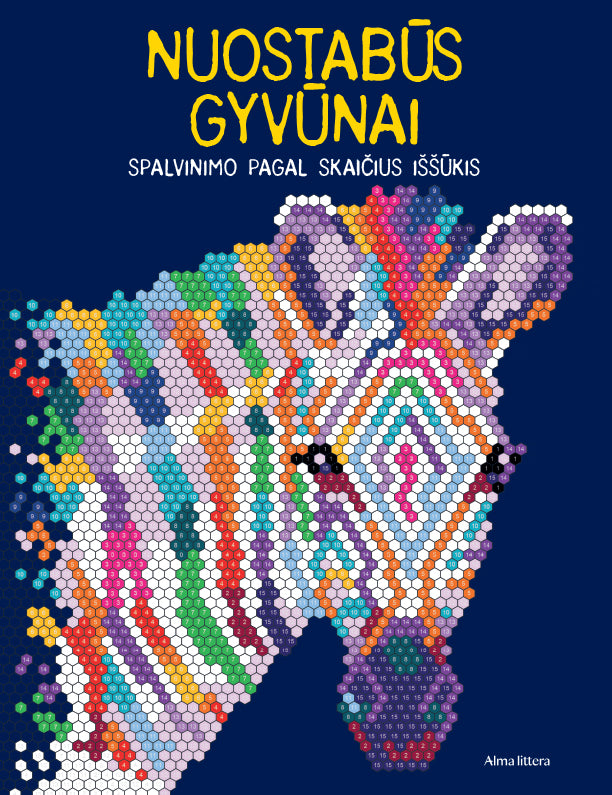 Spalvinimo knyga „Nuostabūs gyvūnai“