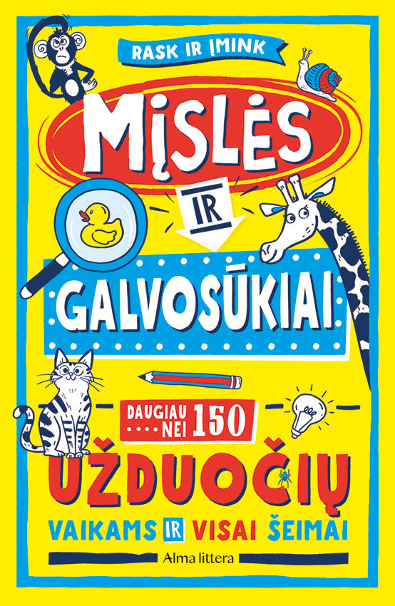 Rask ir įmink. Mįslės ir galvosūkiai