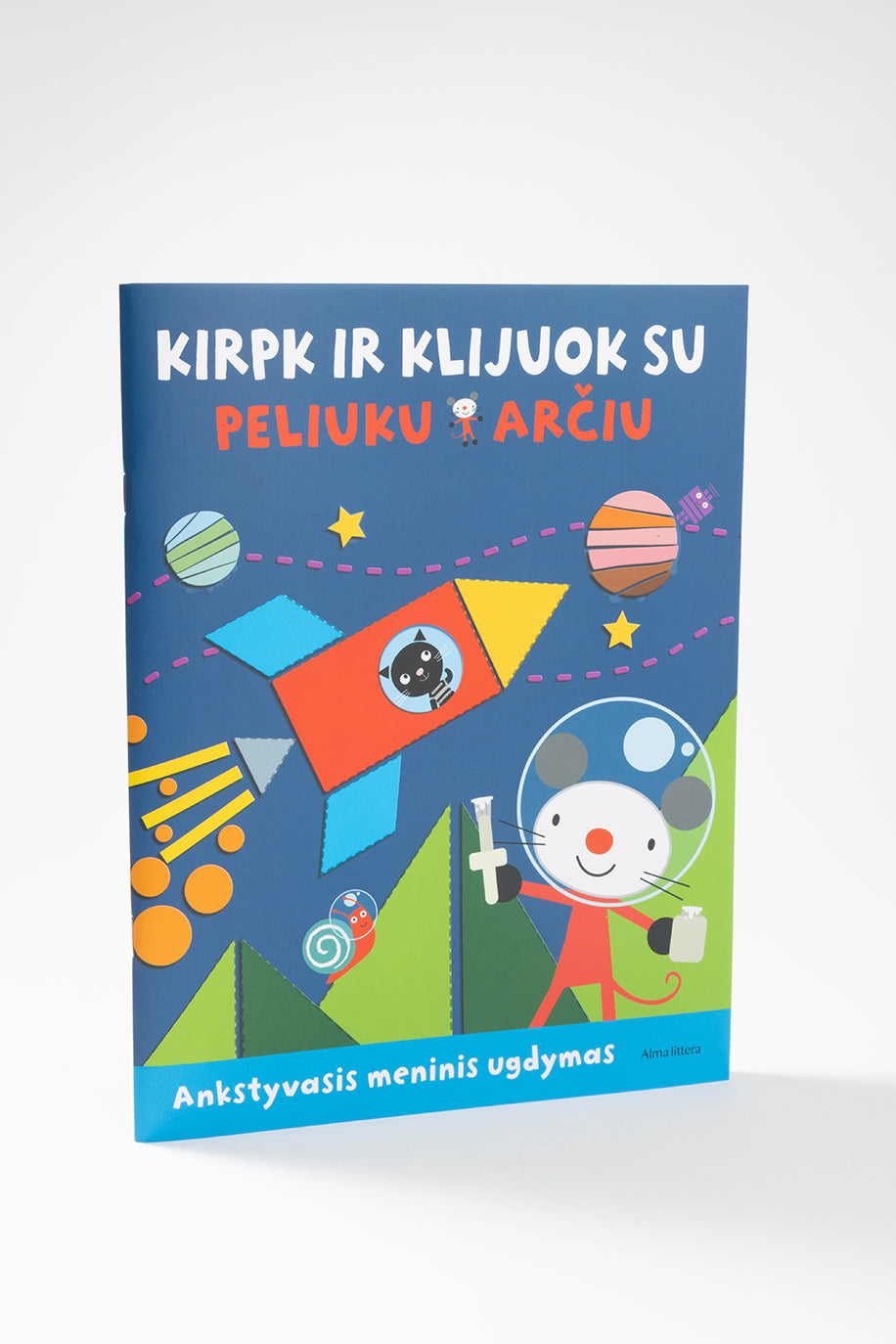 Kirpk ir klijuok su peliuku Arčiu