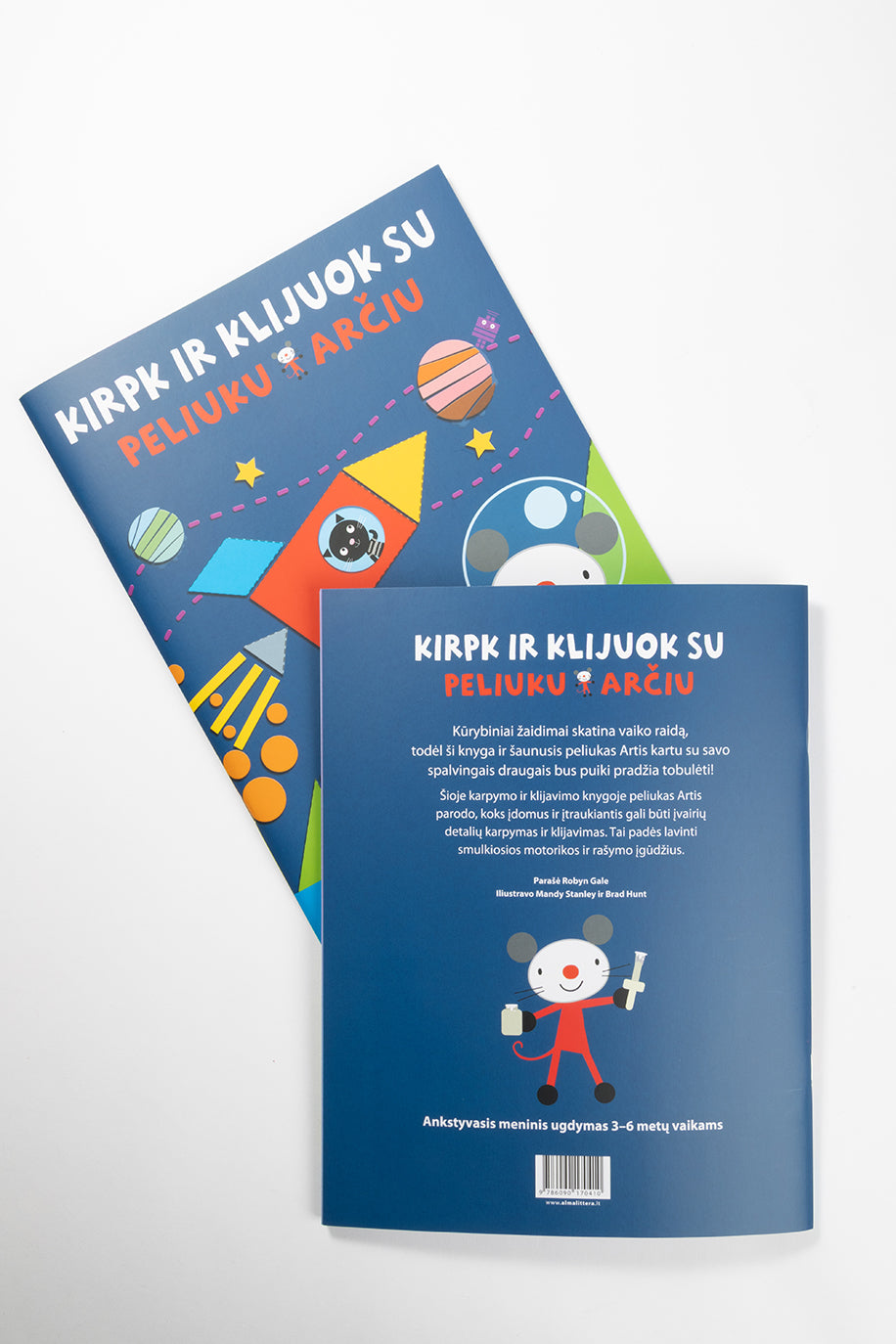 Kirpk ir klijuok su peliuku Arčiu
