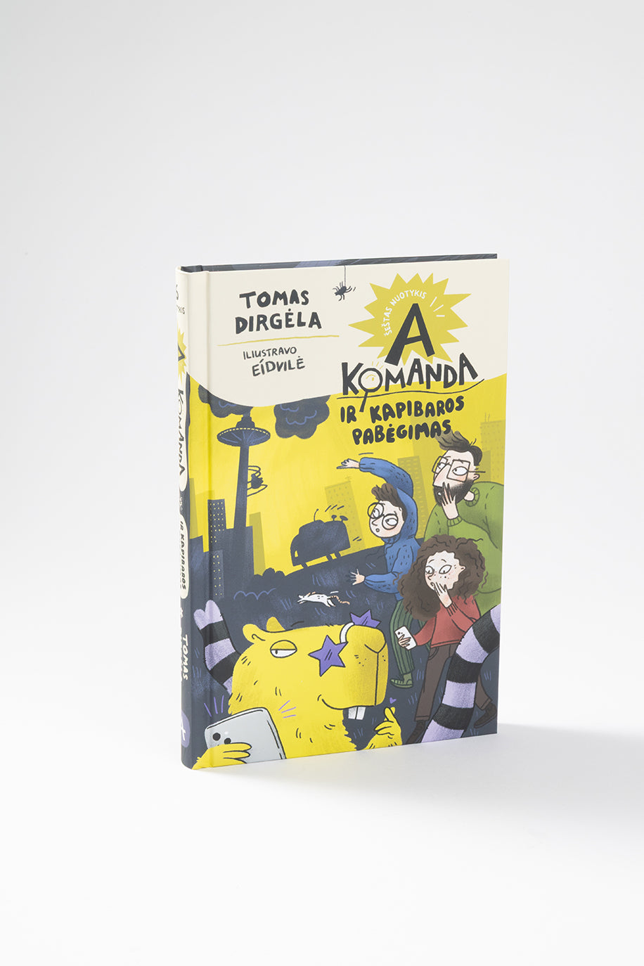 A komanda ir kapibaros pabėgimas. Šeštas nuotykis
