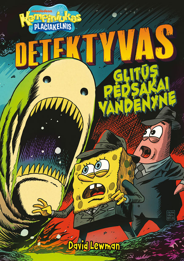 Kempiniukas Plačiakelnis. Detektyvas. Glitūs pėdsakai vandenyne