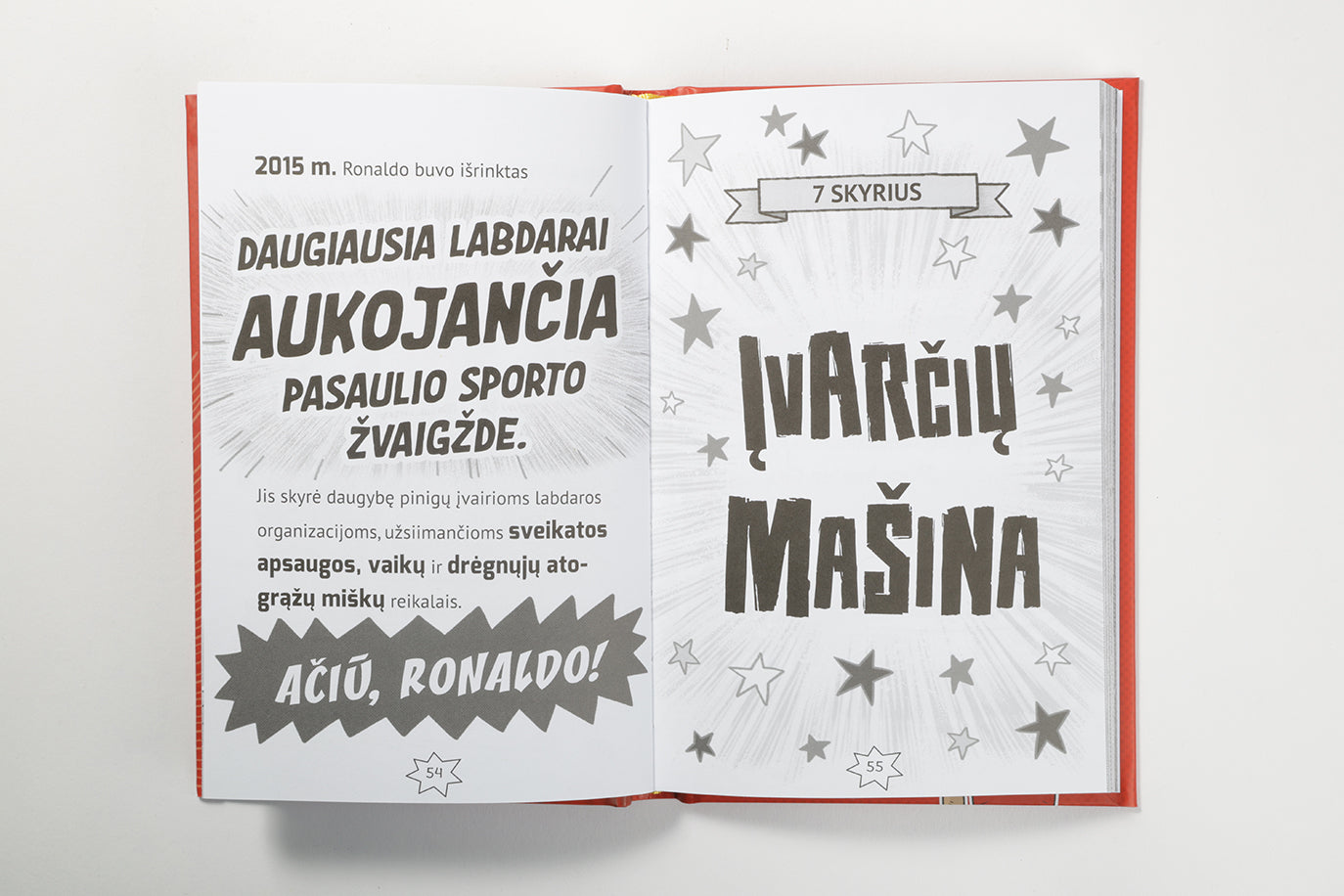 Futbolo superžvaigždės. Ronaldo