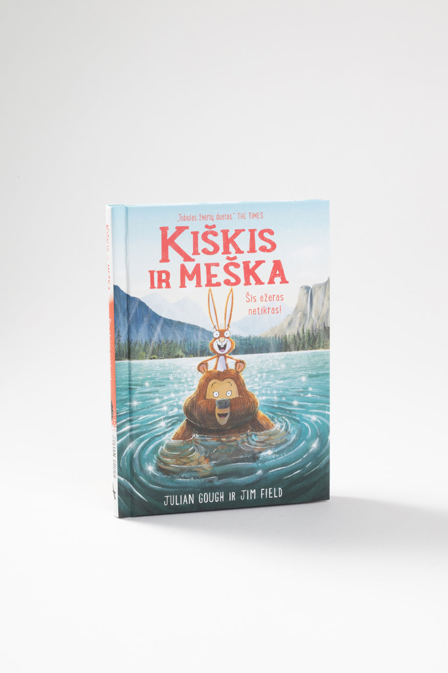 Kiškis ir meška. Šis ežeras netikras!