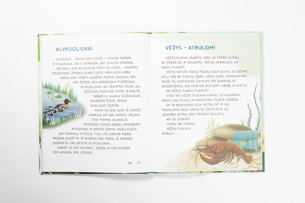 Žalias pelės lizdas. Besimokantiems skaityti
