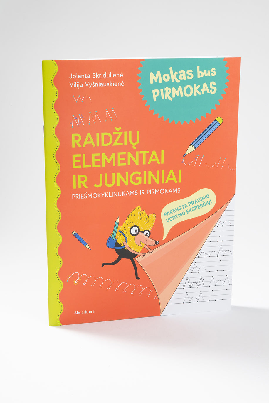 Mokas bus pirmokas. Raidžių elementai ir junginiai