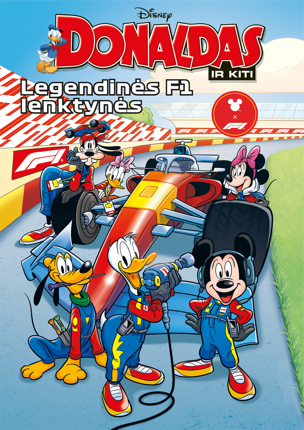 Donaldas ir kiti. Legendinės F1® lenktynės