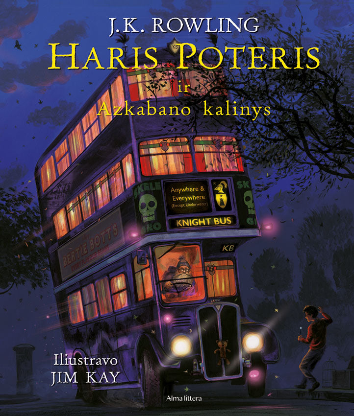Haris Poteris ir Azkabano kalinys 3. Iliustruotas leidimas