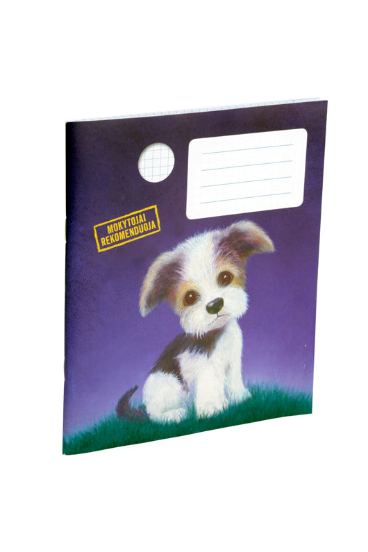 Holly Webb sąsiuvinis TRYS ŠUNIUKAI, 24 l., langeliais knyga iš Alma Littera