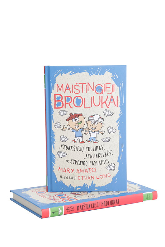 Maištingieji broliukai knyga iš Alma Littera