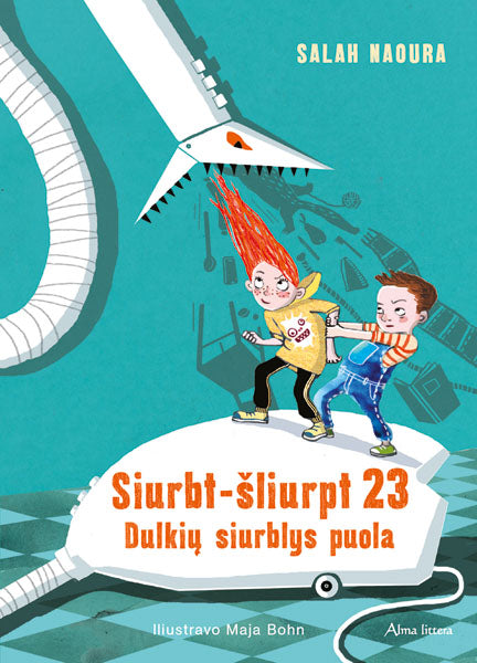 Siurbt-šliurpt 23. Dulkių siurblys puola