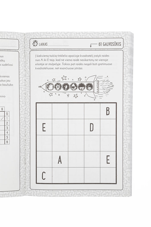 Loginiai galvosūkiai. 101 užduotis 9-11 metų vaikams