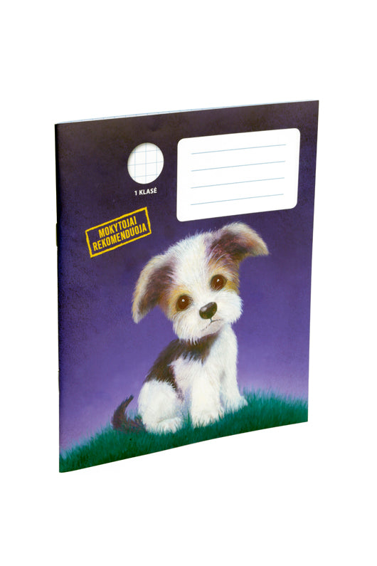 Holly Webb sąsiuvinis TRYS ŠUNIUKAI, 1 kl., langeliais knyga iš Alma Littera