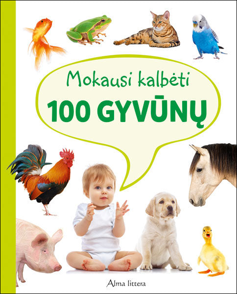 Mokausi kalbėti. 100 gyvūnų