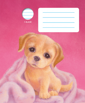 Holly Webb sąsiuvinis ELĖ, 1 kl., 12 l., linijomis knyga iš Alma Littera