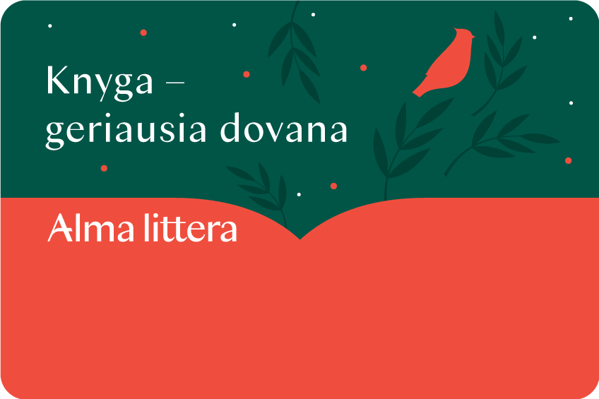 Dovanų kuponas knyga iš Alma Littera