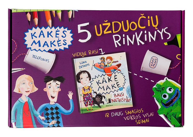 Kakė Makė. Užduočių rinkinys